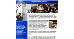 Desktop Screenshot of forexinvestmentfund.com